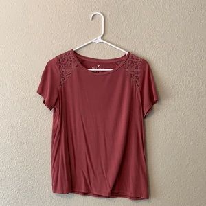 A soft and sexy short sleeve shirt.